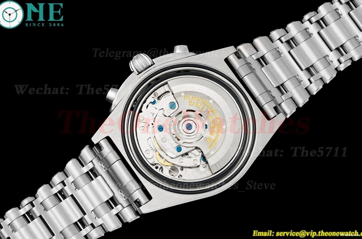TF A7750 SS Stk B01 Chronomat Blue 42MM SS 0203